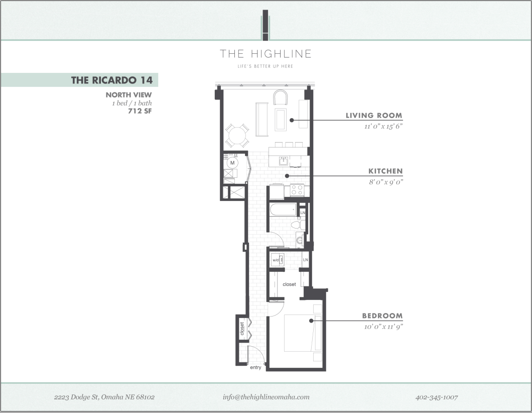 Omaha Apartment: 2223 Dodge Street