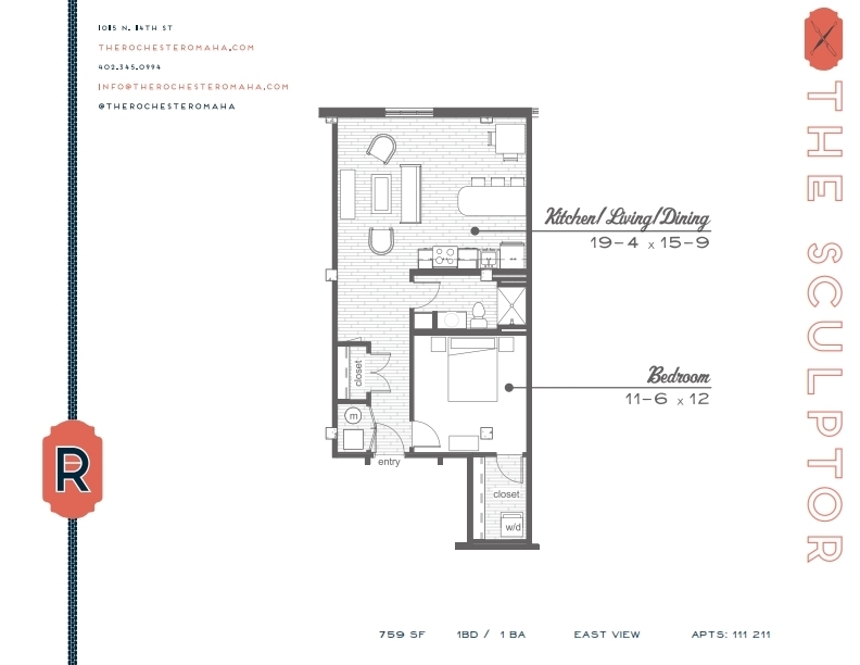 Omaha Apartment: 1015 N 14th Street
