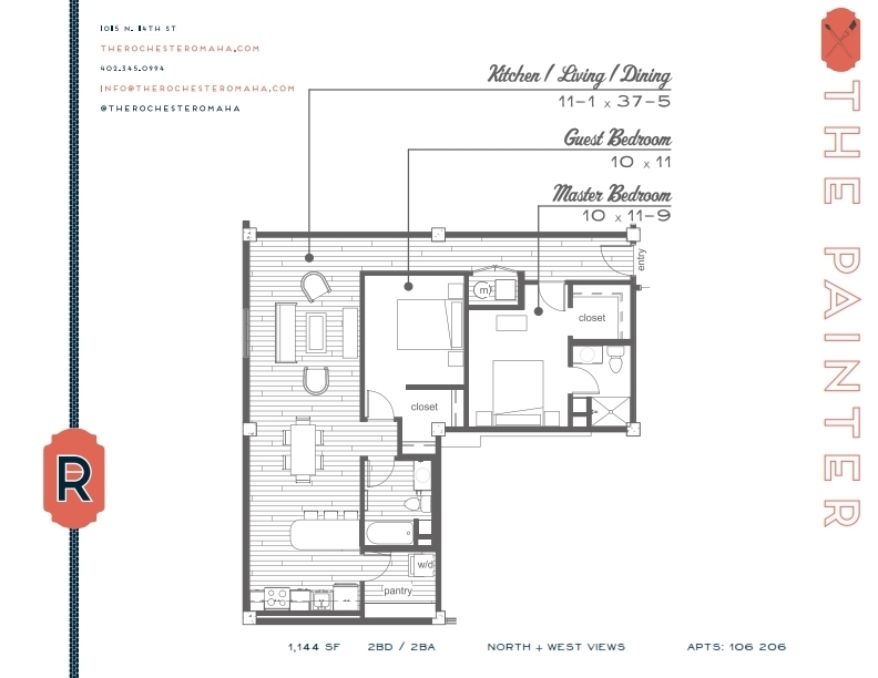 Omaha Apartment: 1015 N 14th Street