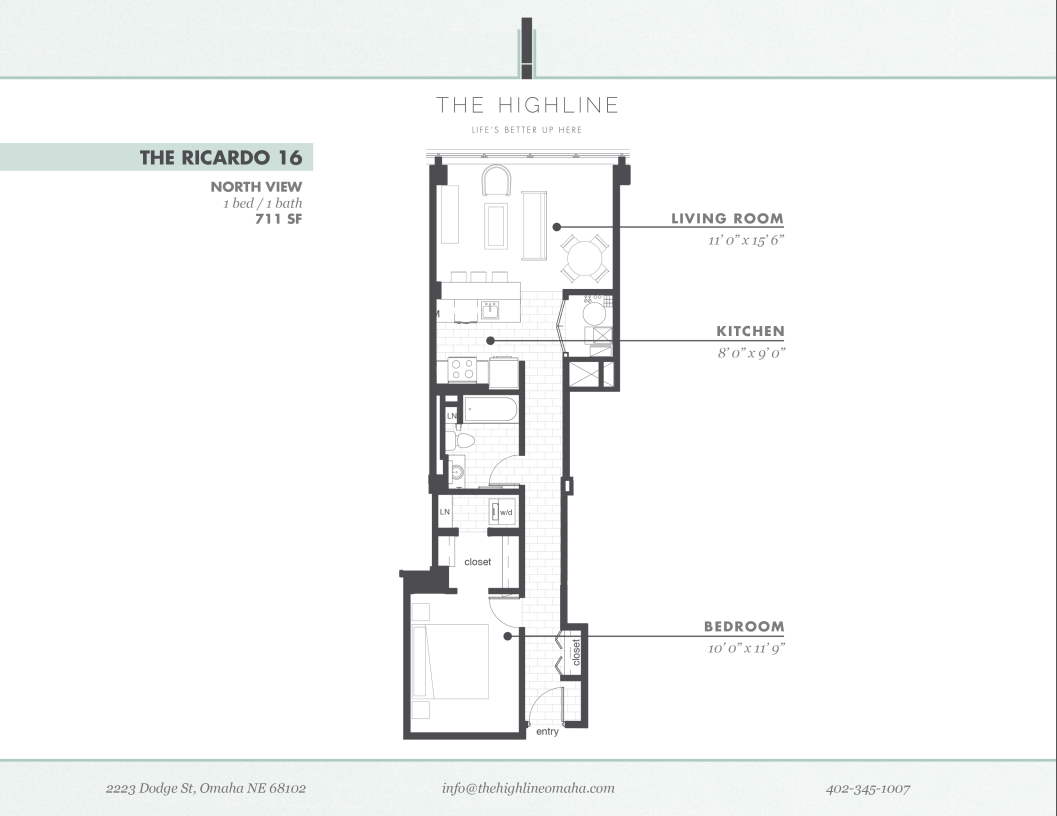 Omaha Apartment: 2223 Dodge Street