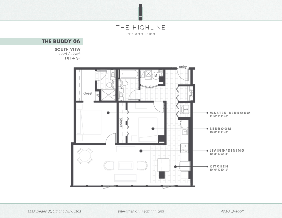 Omaha Apartment: 2223 Dodge Street