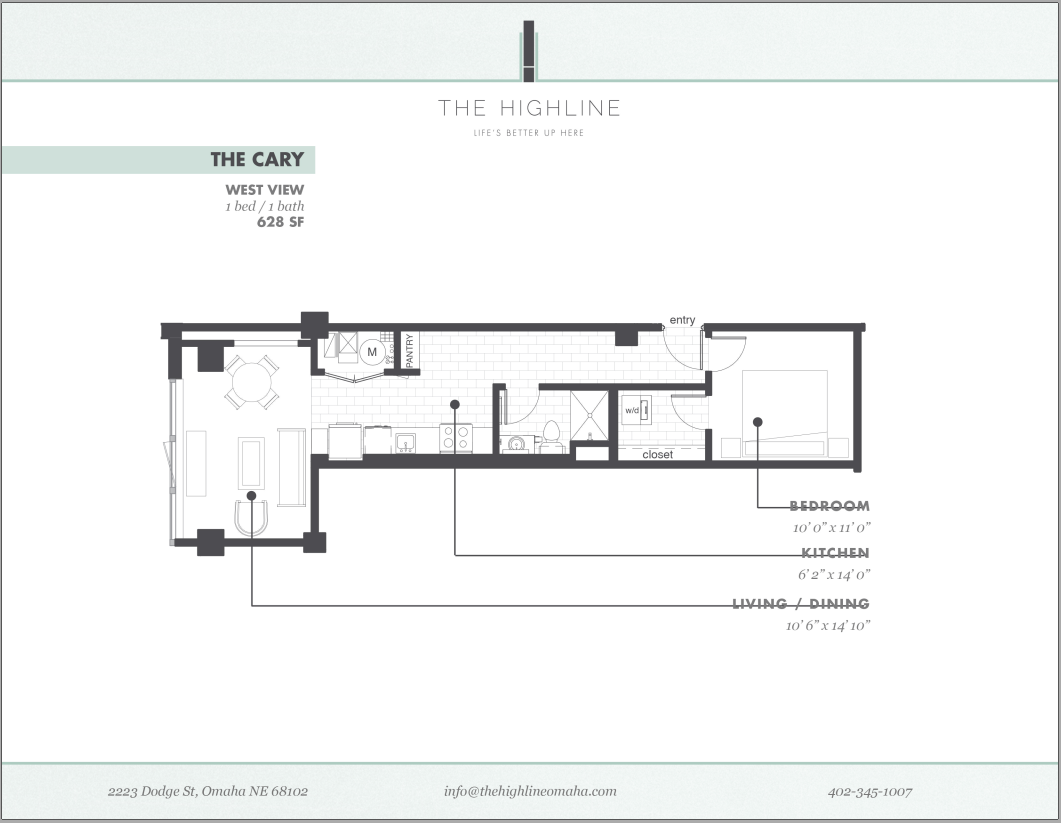 Omaha Apartment: 2223 Dodge Street
