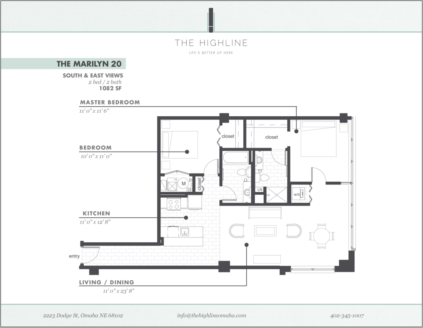Omaha Apartment: 2223 Dodge Street