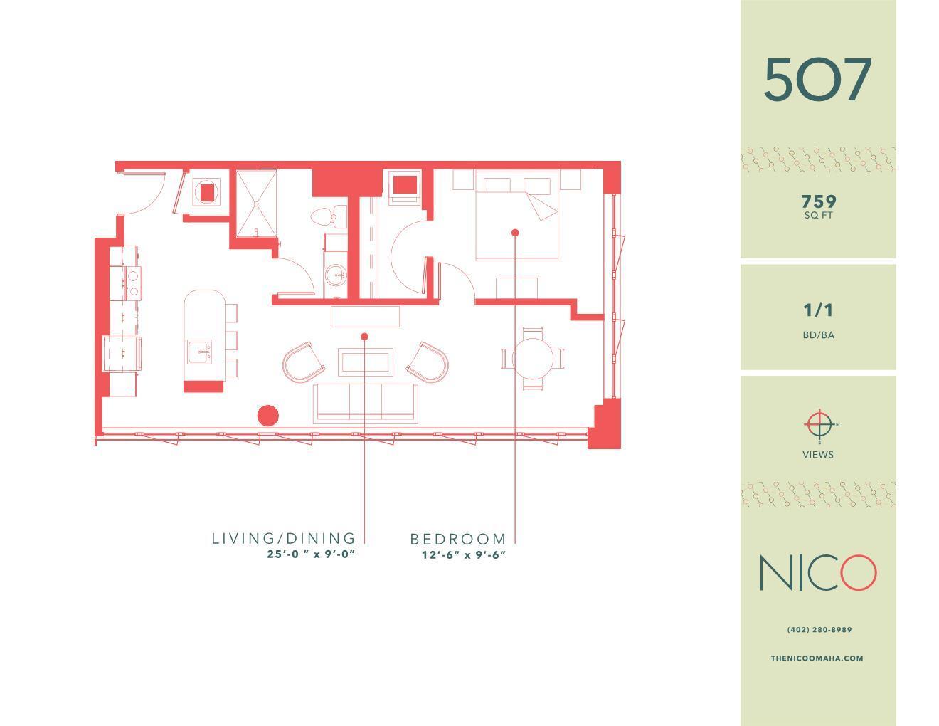 Omaha Apartment: 3024 Harney Street