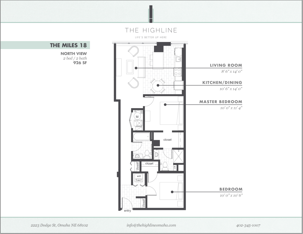 Omaha Apartment: 2223 Dodge Street