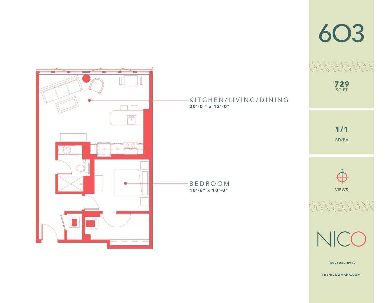 Omaha Apartment: 3024 Harney Street