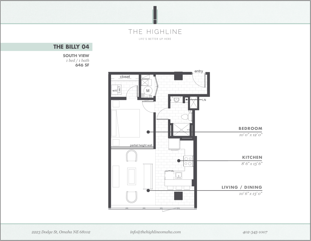 Omaha Apartment: 2223 Dodge Street