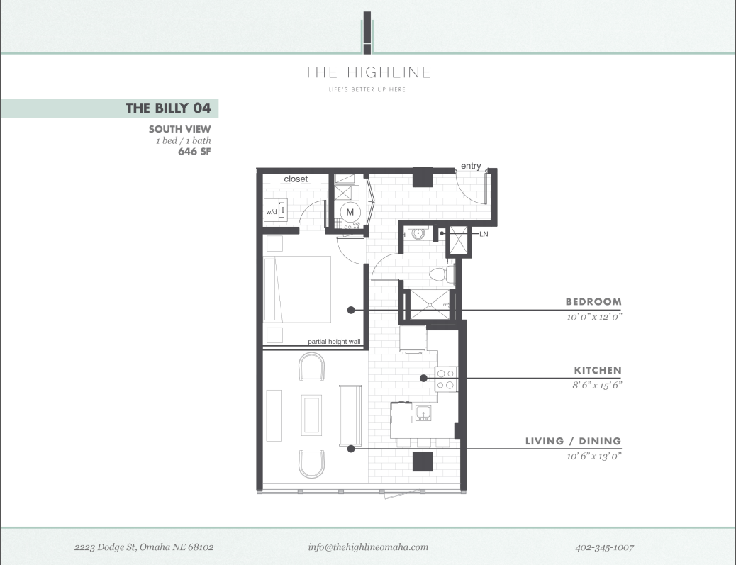 Omaha Apartment: 2223 Dodge Street