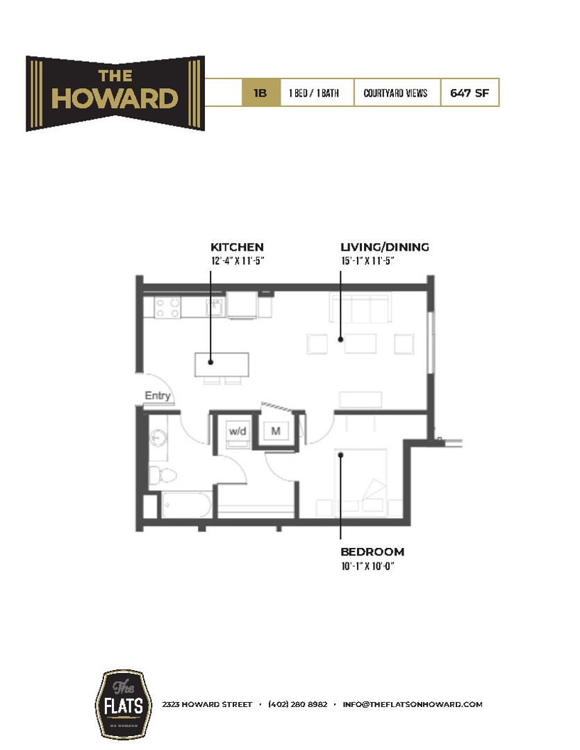 Omaha Apartment: 2323 Howard Street