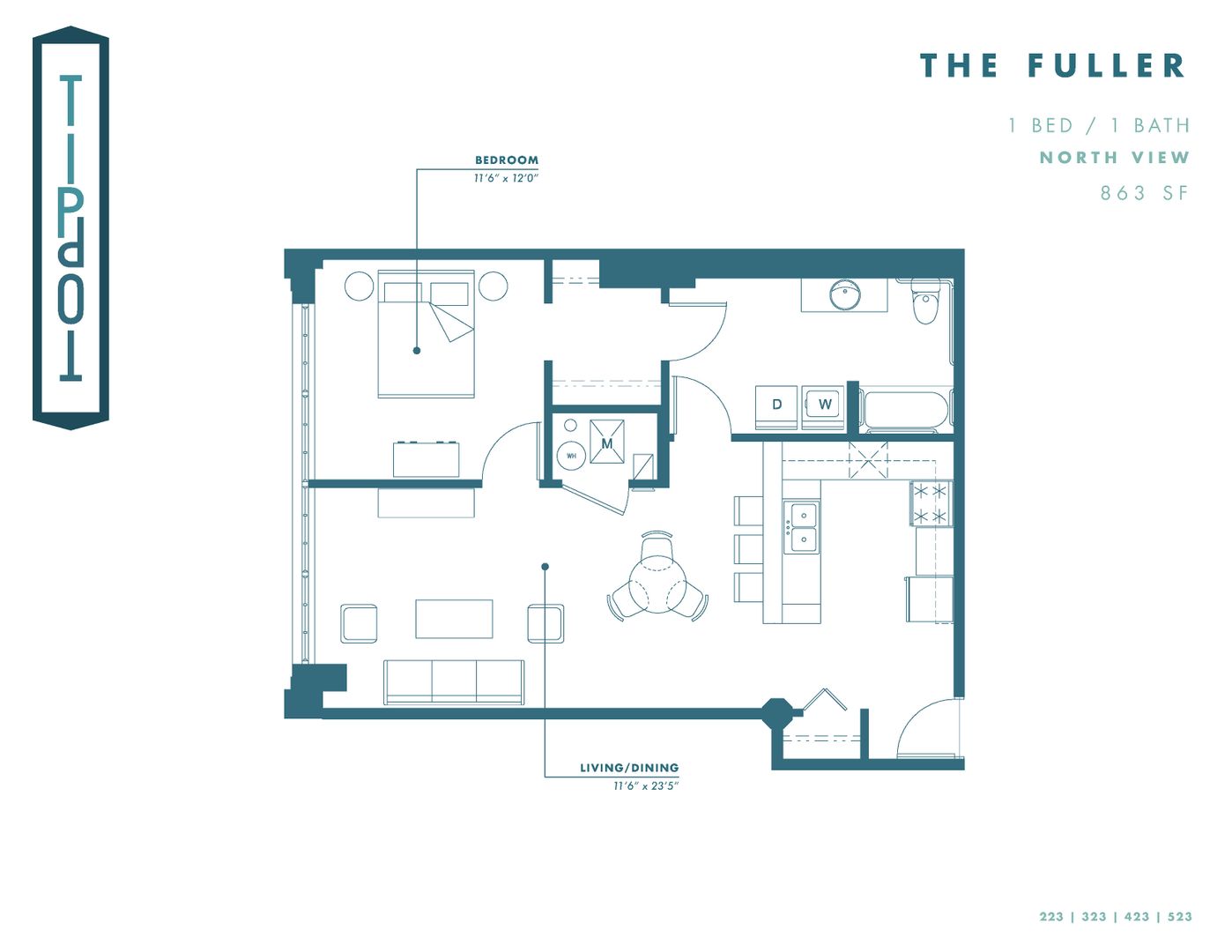 Omaha Apartment: 1524 Cuming Street