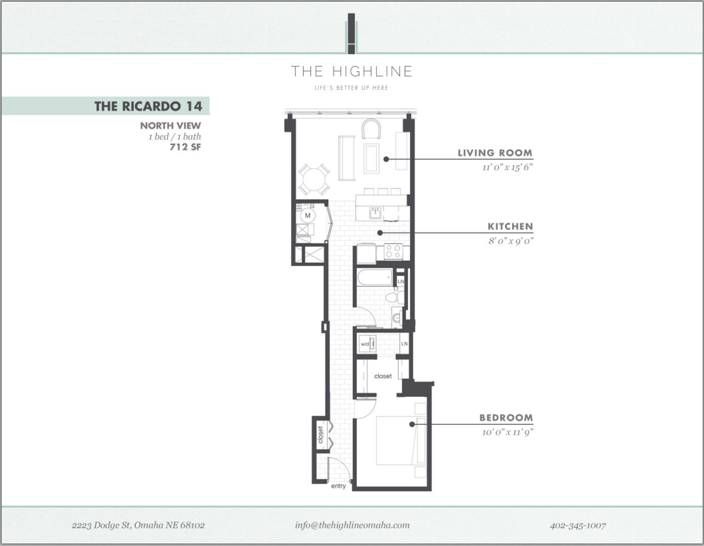 Omaha Apartment: 2223 Dodge Street