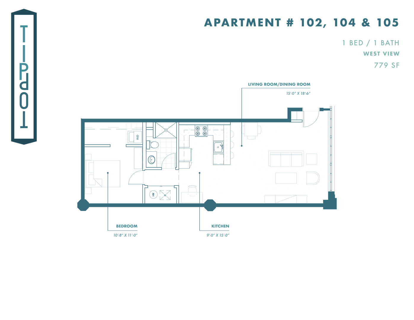 Omaha Apartment: 1524 Cuming Street