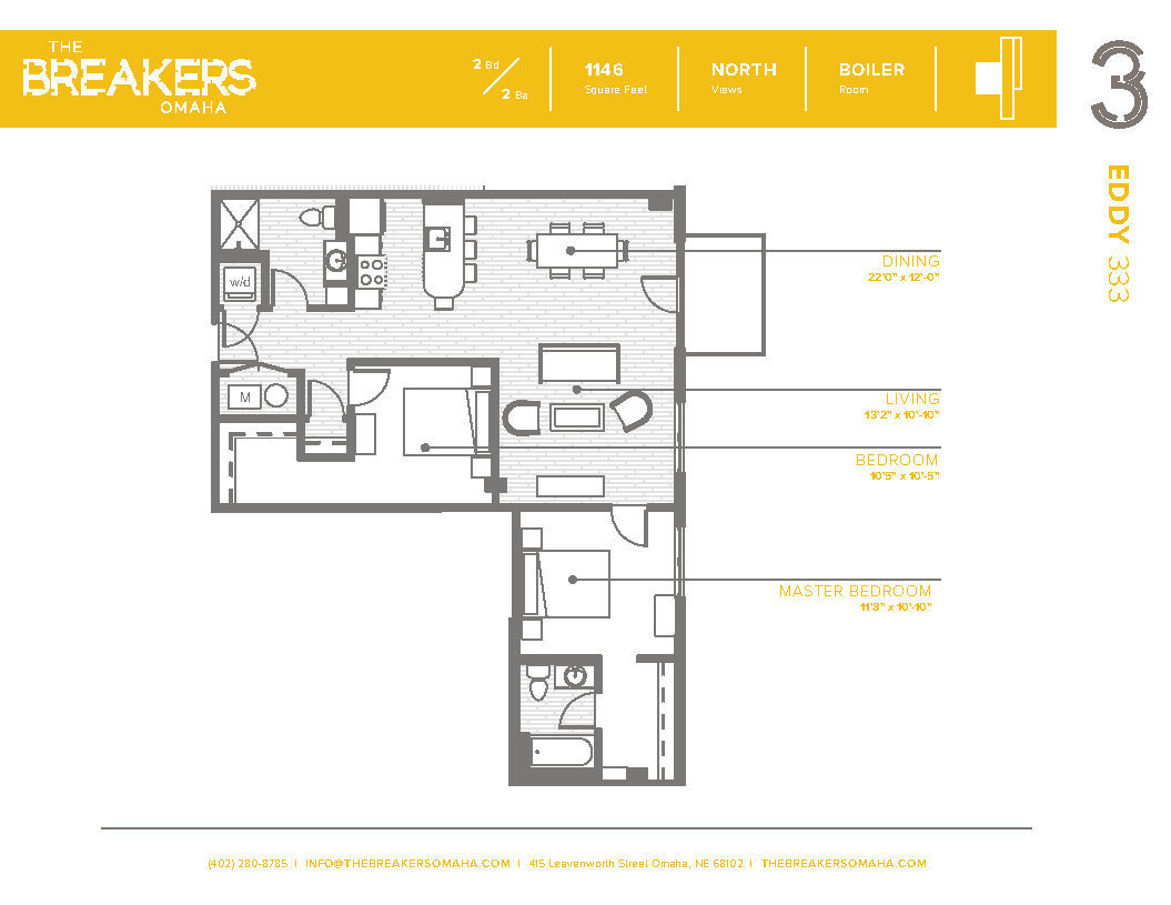 Omaha Apartment: 415 Leavenworth Street