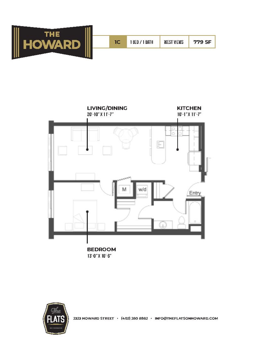 Omaha Apartment: 2323 Howard Street