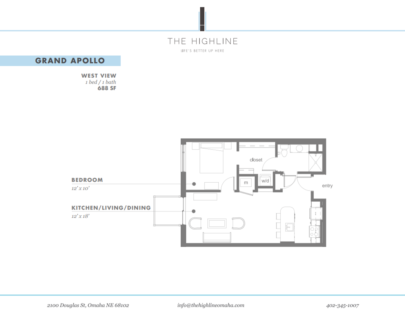 Omaha Apartment: 2100 Douglas Street