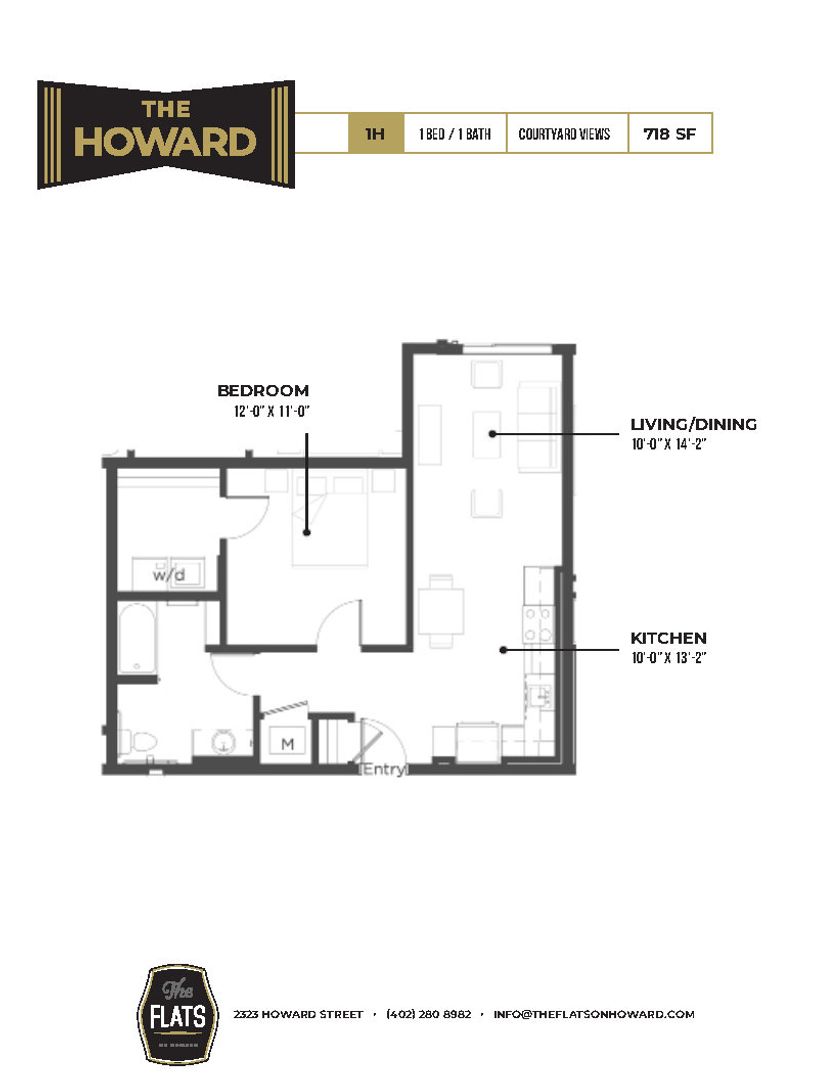 Omaha Apartment: 2323 Howard Street