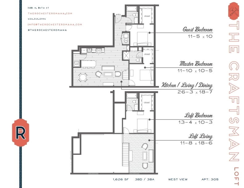 Omaha Apartment: 1015 N 14th Street