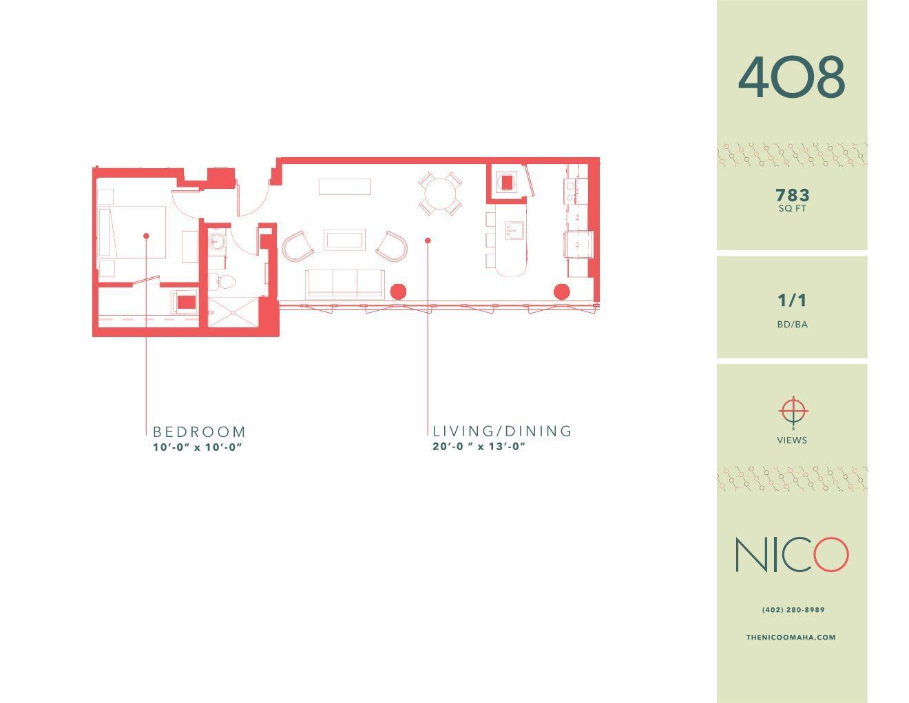 Omaha Apartment: 3024 Harney Street