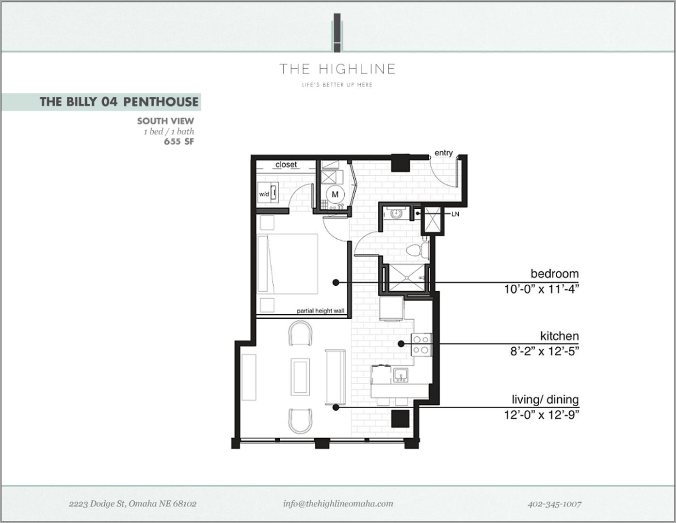 Omaha Apartment: 2223 Dodge Street