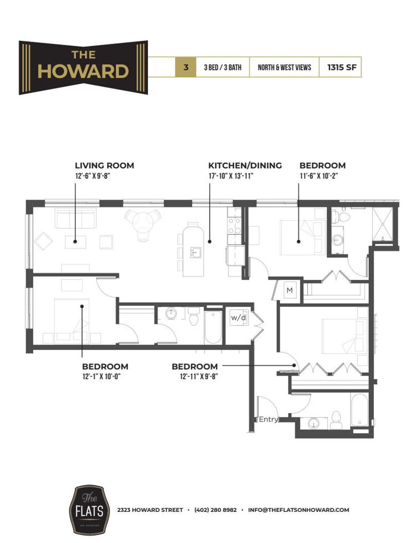 Omaha Apartment: 2323 Howard Street