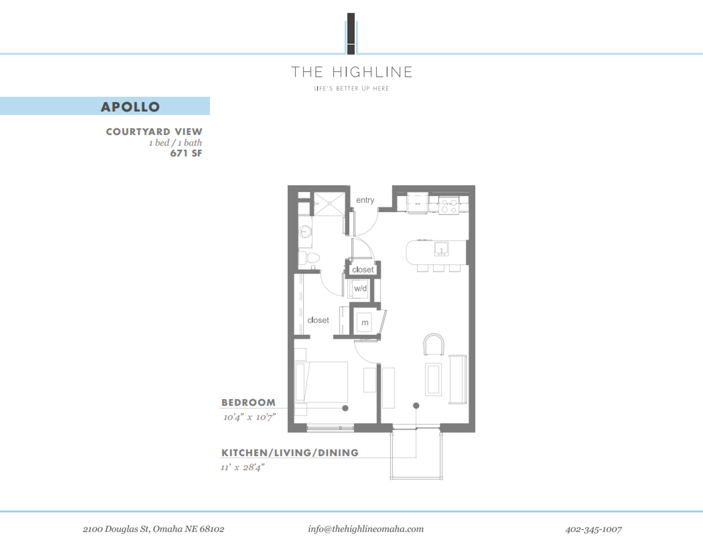 Omaha Apartment: 2100 Douglas Street