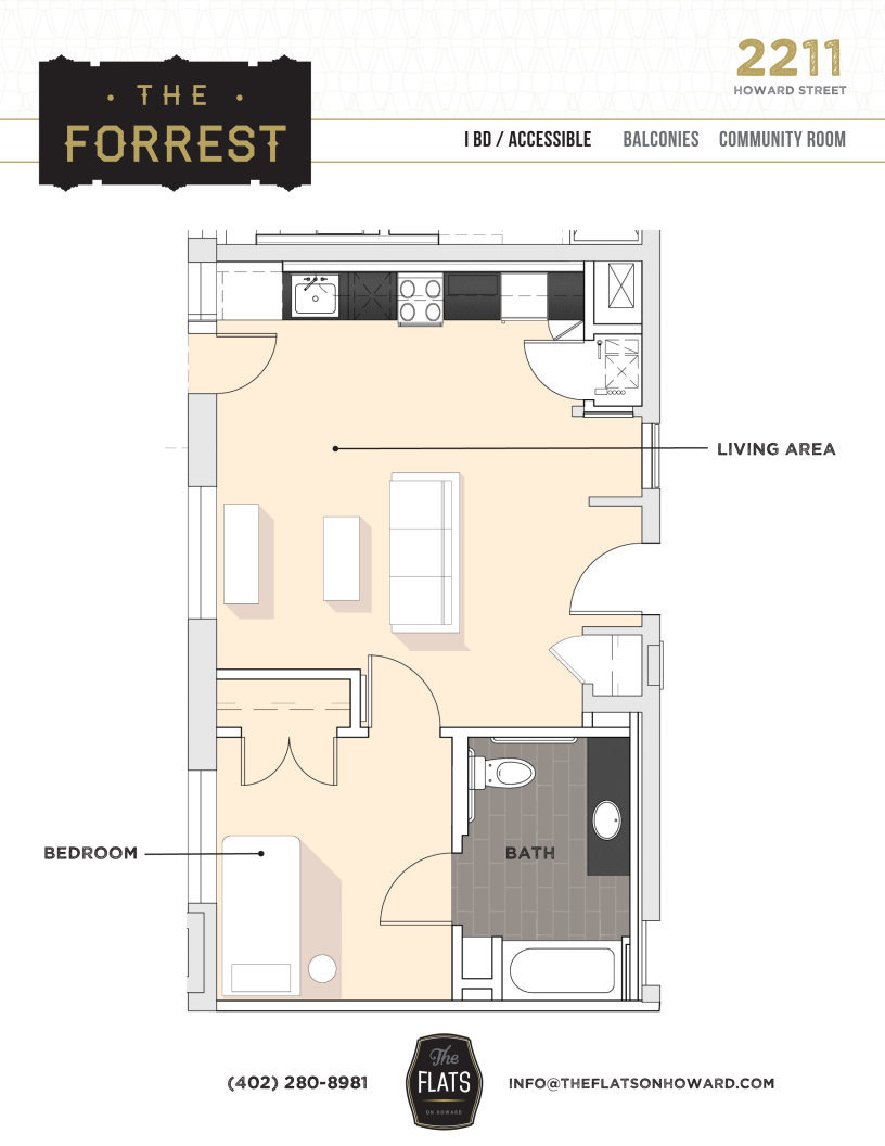 Omaha Apartment: 2211 Howard Street