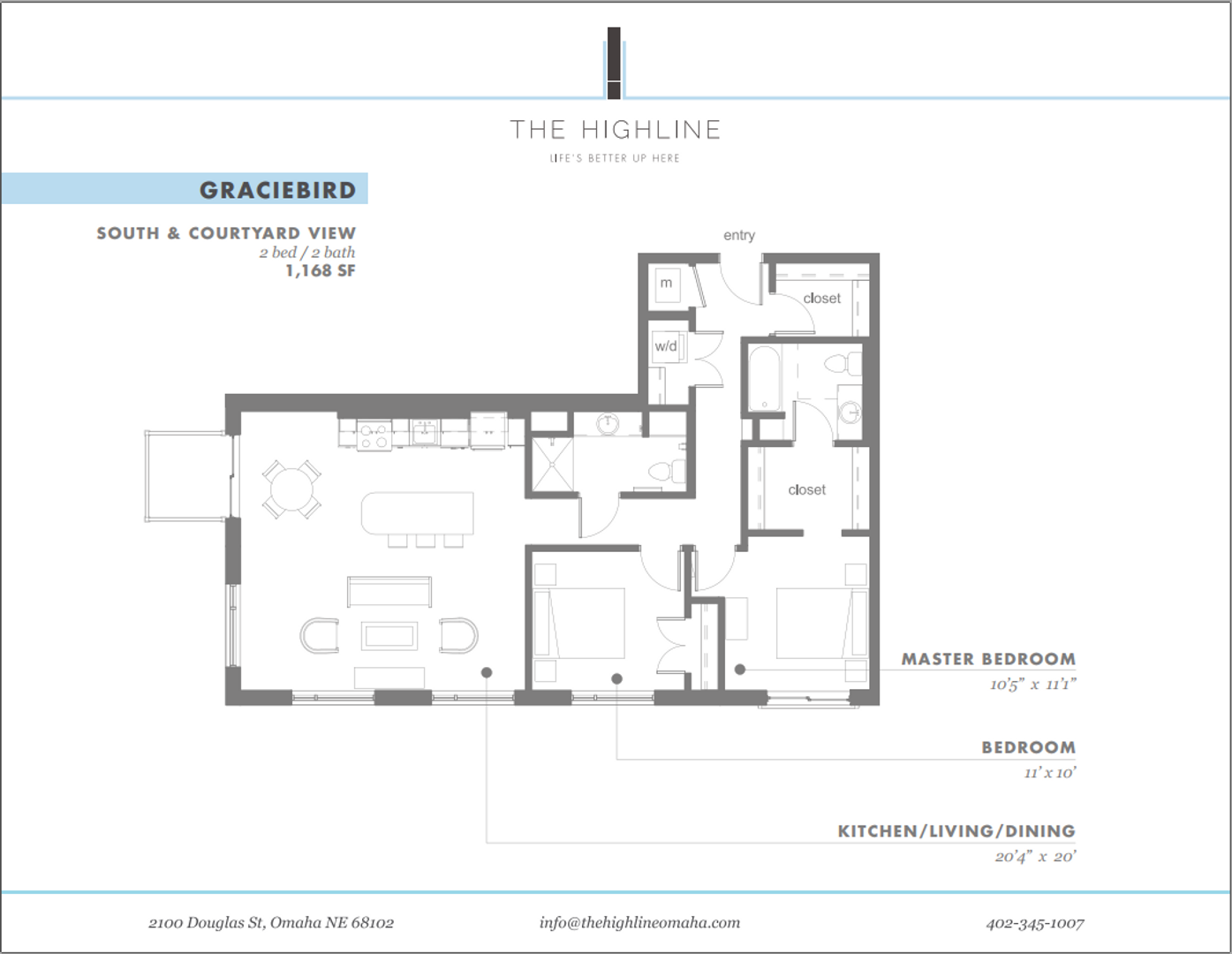 Omaha Apartment: 2100 Douglas Street