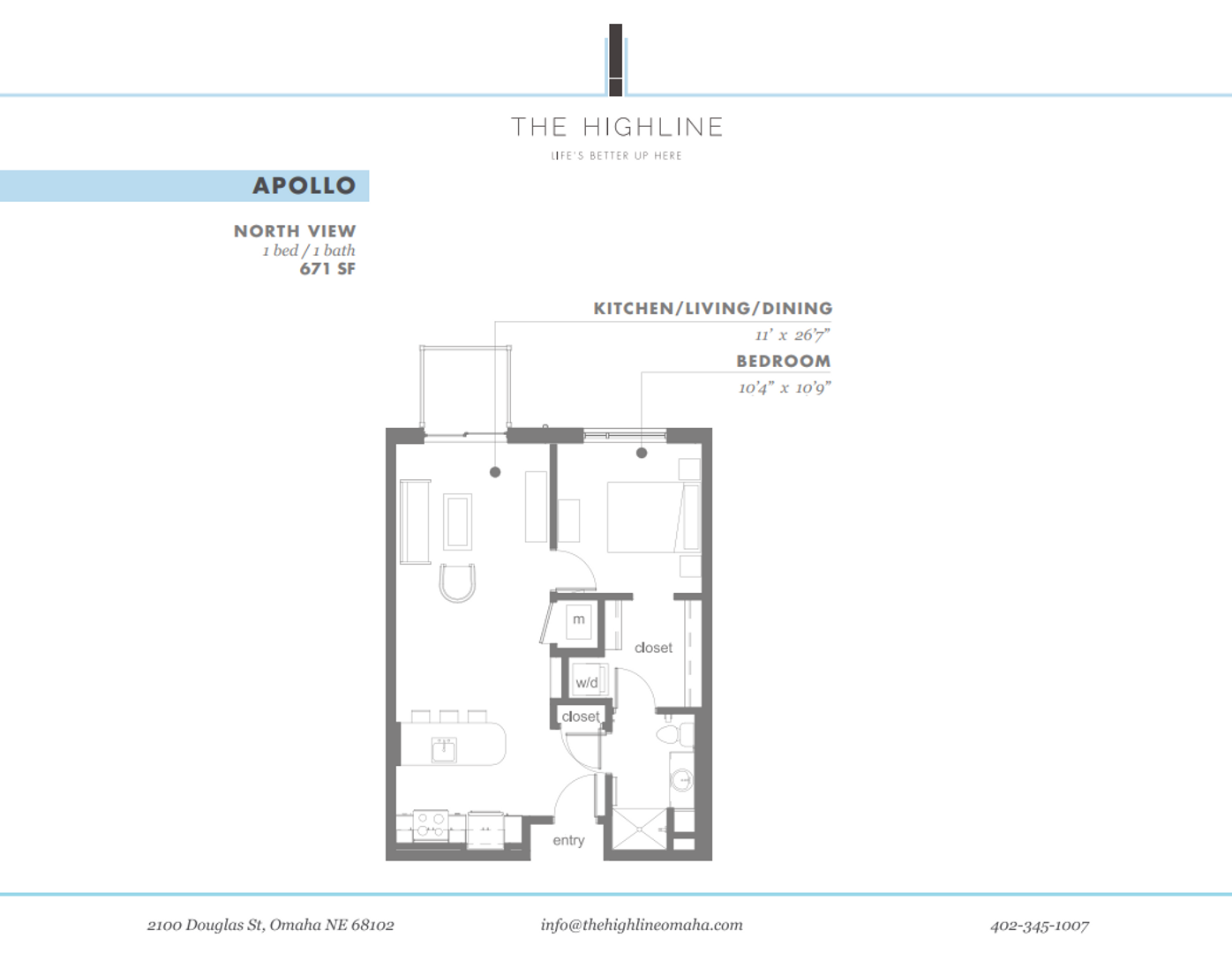 Omaha Apartment: 2100 Douglas Street