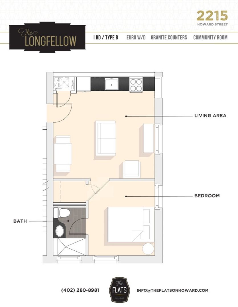 Omaha Apartment: 2211 Howard Street