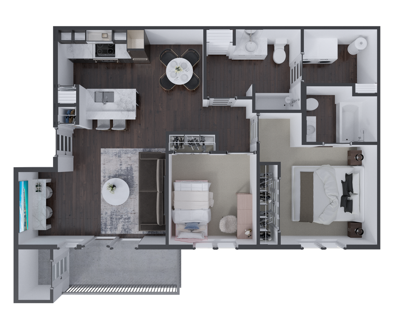 Hayden Apartment: 4163 W Dunkirk Ave