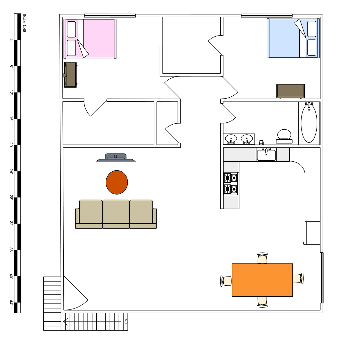North Las Vegas Apartment: 1834 Jefferson Street,