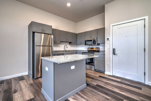 Luxurious studio apartment located in Shelton's newest 4 story modern style building....