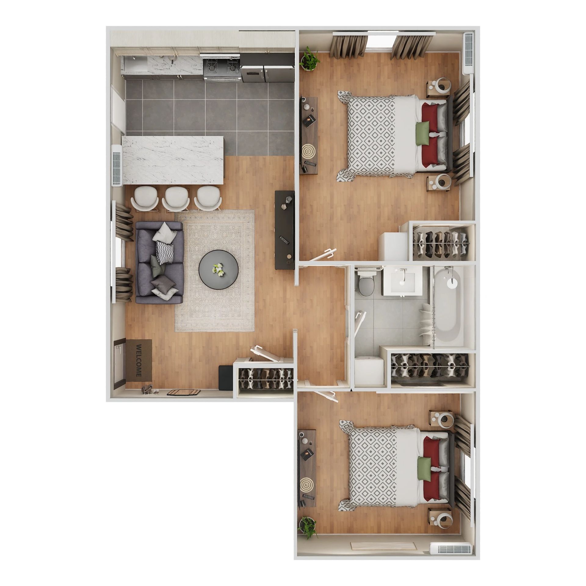 Leonia Apartment: 96E Lakeview Ave