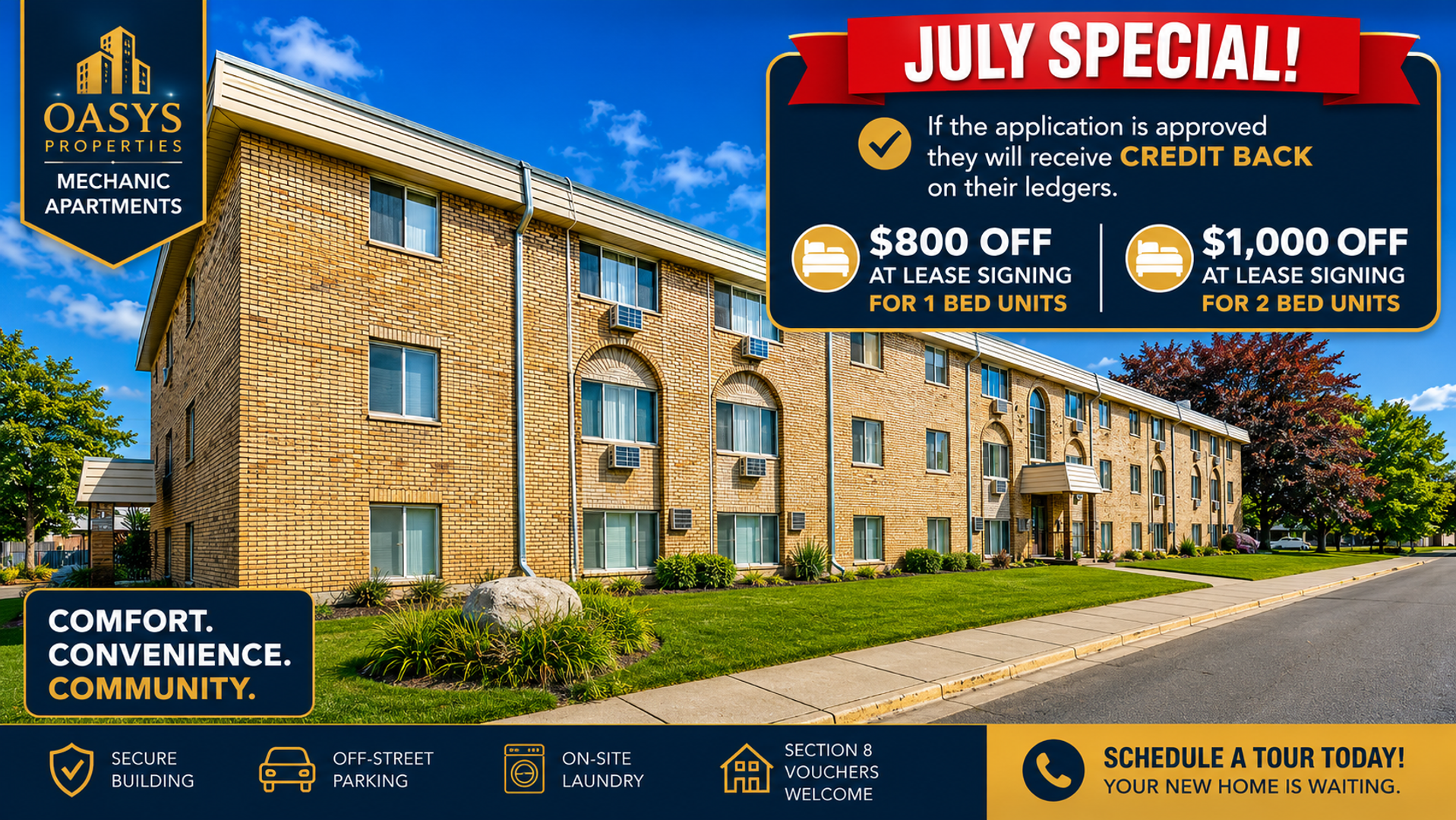 St Paul Apartment: 1881 Mechanic Ave