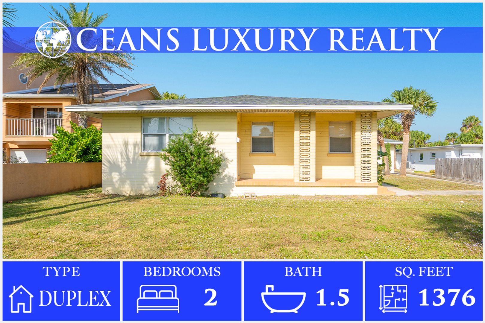 Daytona Beach Apartment: 517 University Blvd