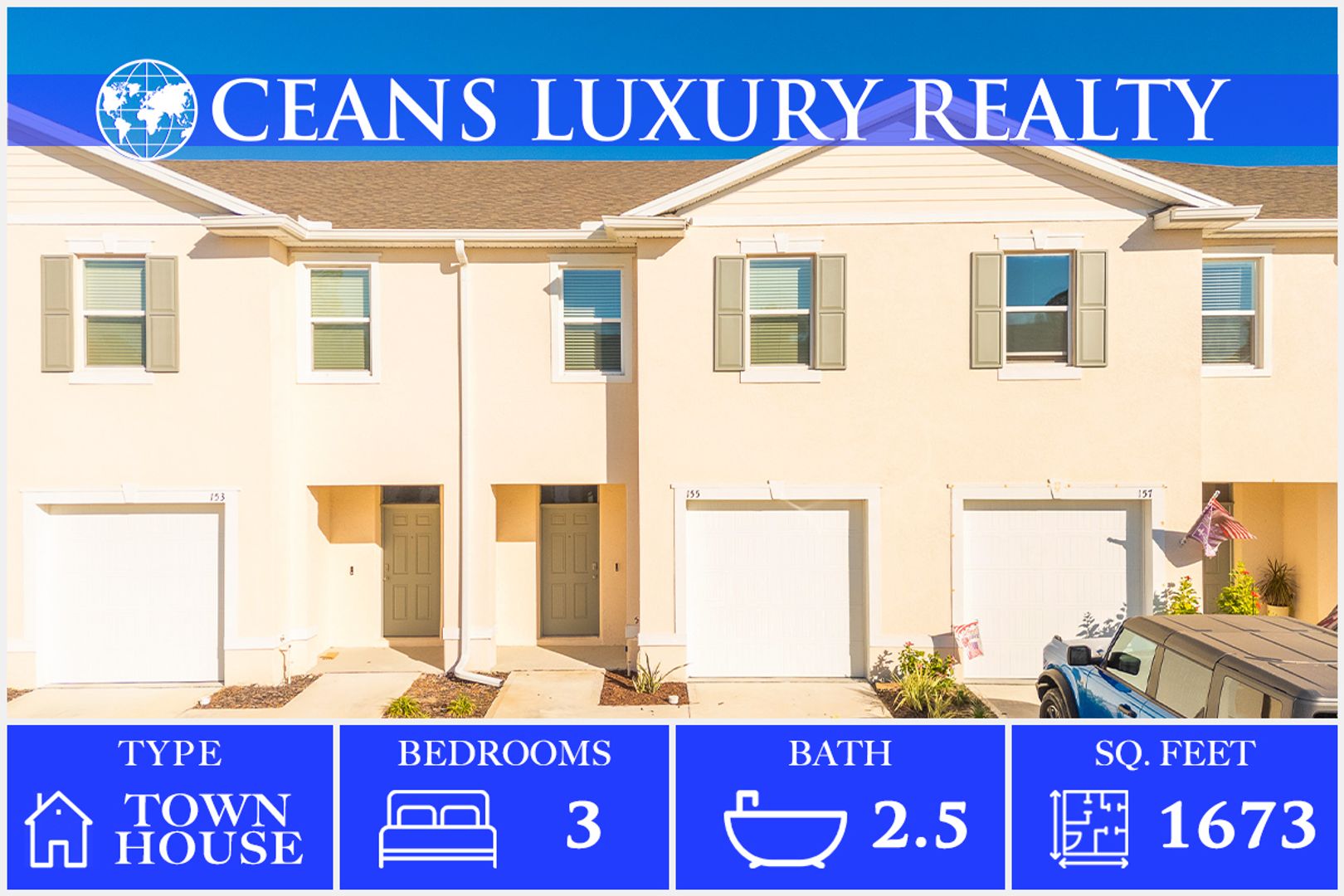 Daytona Beach Townhome: 155 Reena Dr