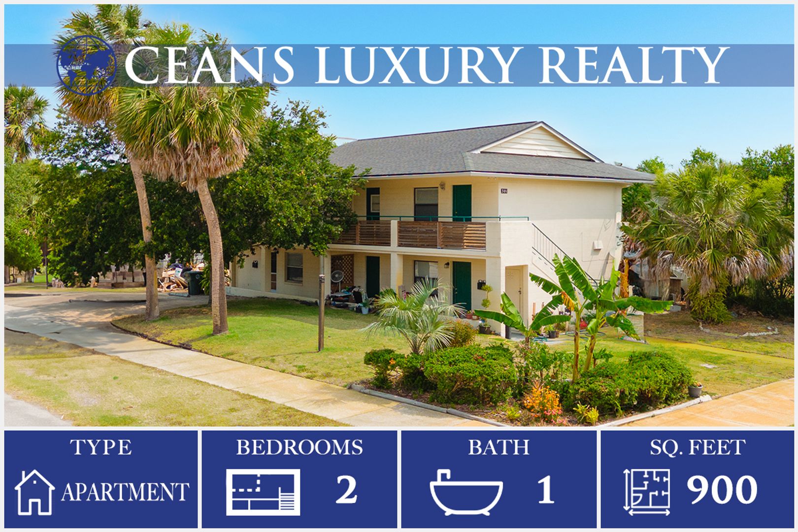 Daytona Beach Condo: 301 Riverview Blvd #3