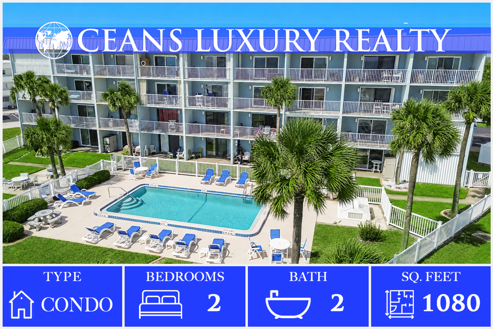 Ormond Beach Condo: 2006 Ocean Shore Blvd #16