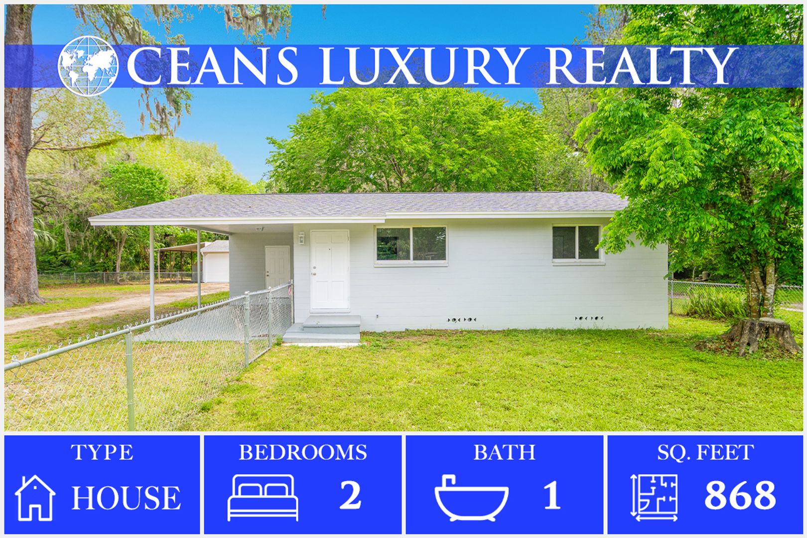 Ormond Beach House: 1707 Evergreen St