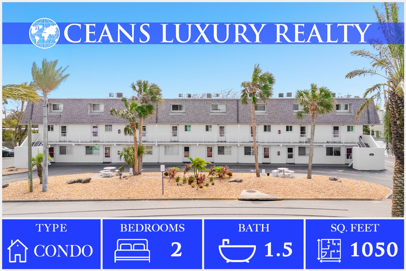 Ormond Beach Condo: 60 Vining Ct #14