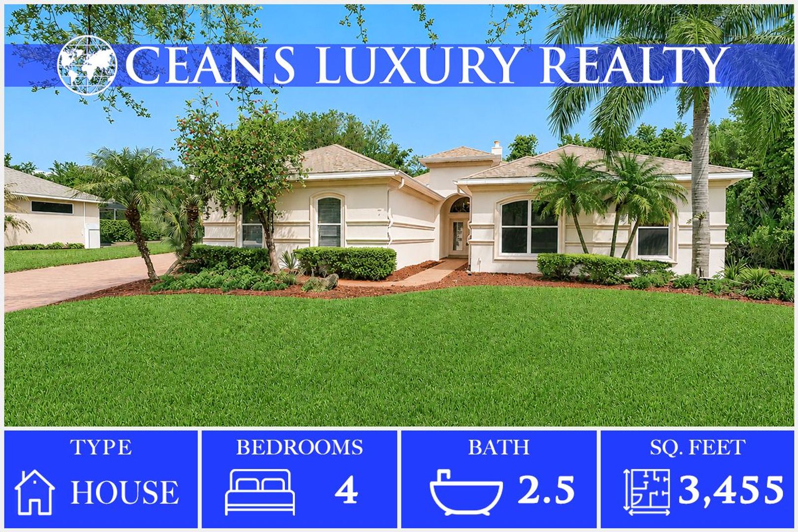 Ormond Beach House: 7 Old McDuffie Circle
