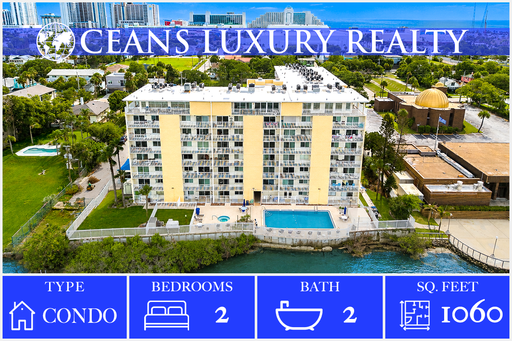 Riverfront Condo | 2 Bedrooms | 2 Bathrooms | Walk to the Beach – photo 1