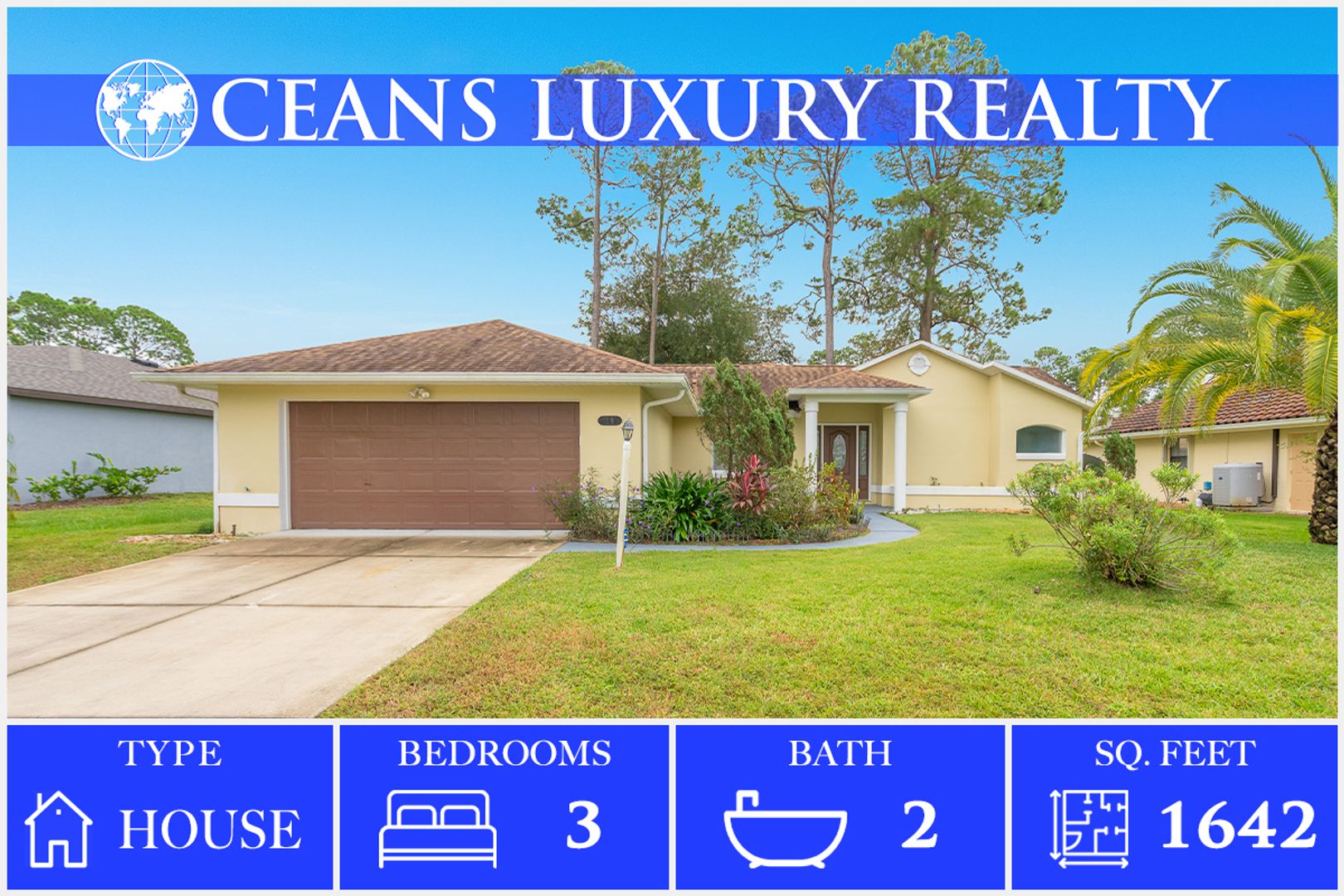 Palm Coast House: 20 Barkley Lane