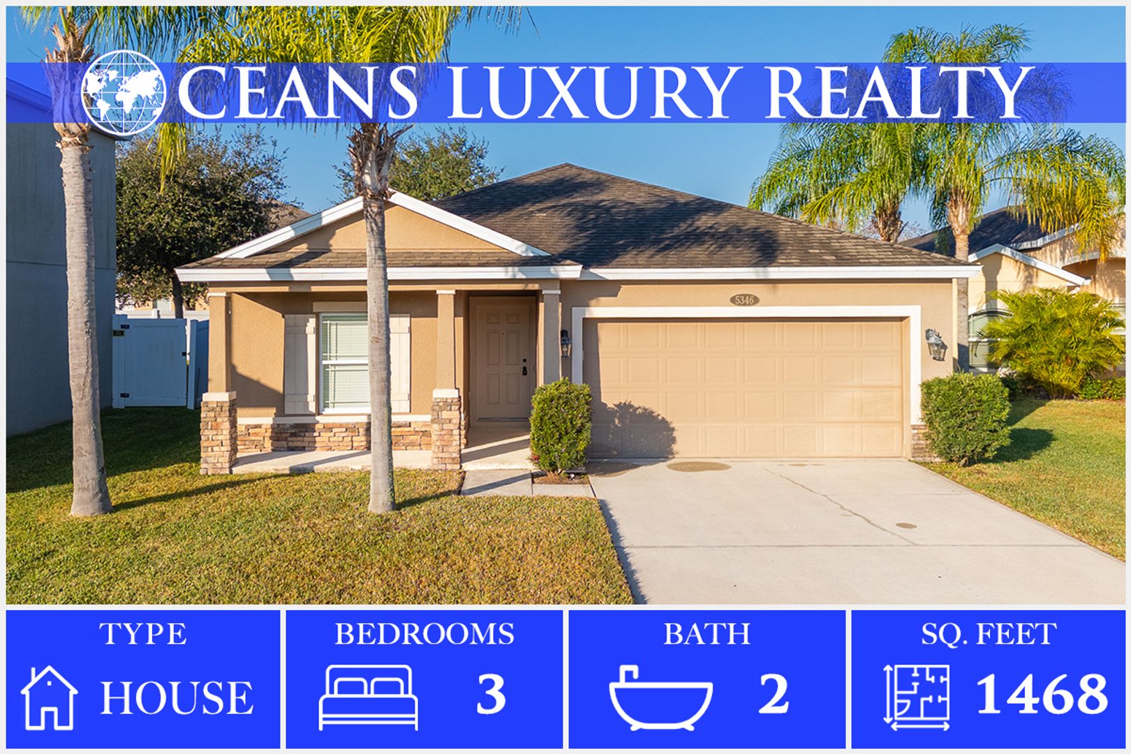 Port Orange House: 5346 Royal Plantation Blvd