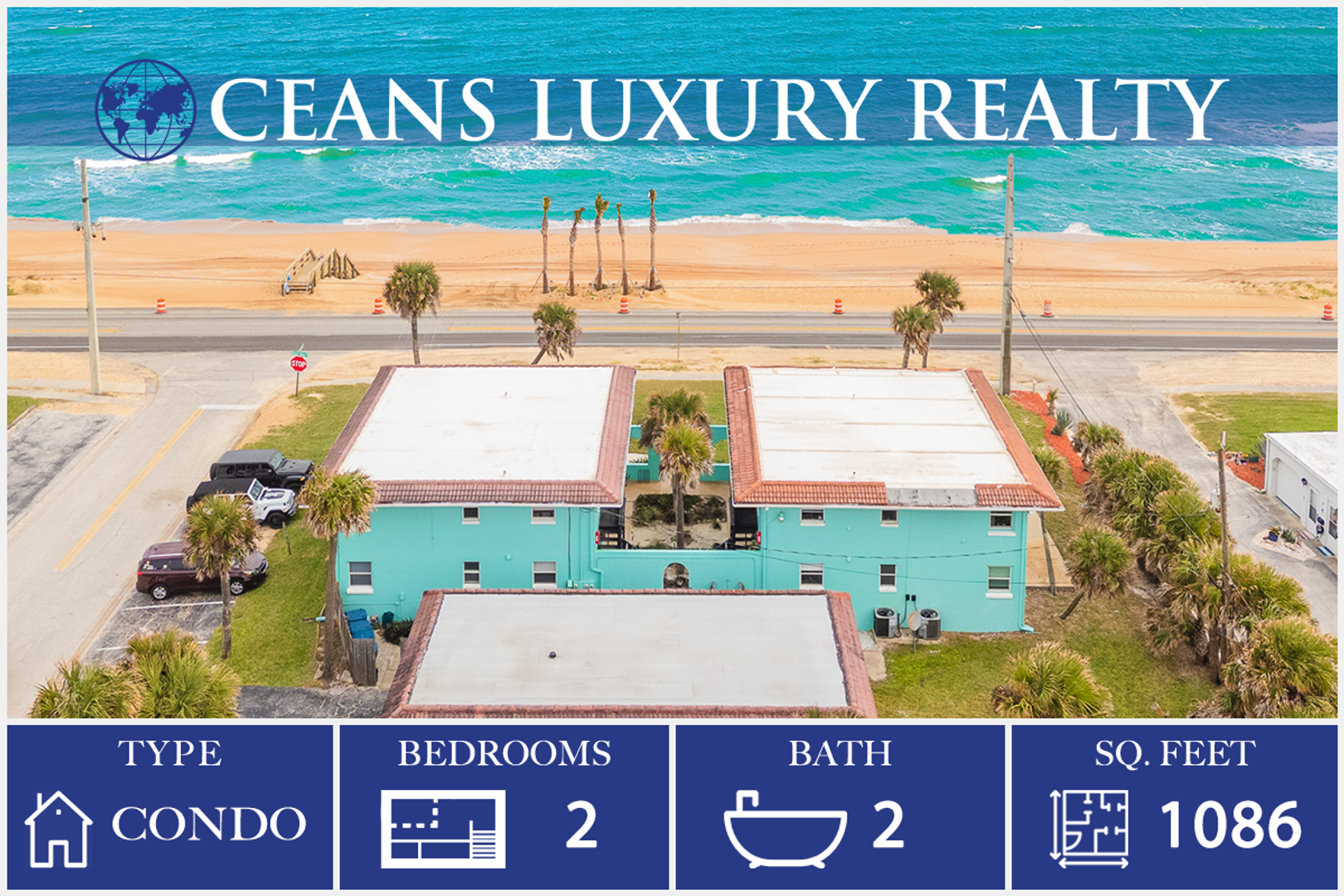 Ormond Beach Apartment: 2760 Ocean Shore Blvd
