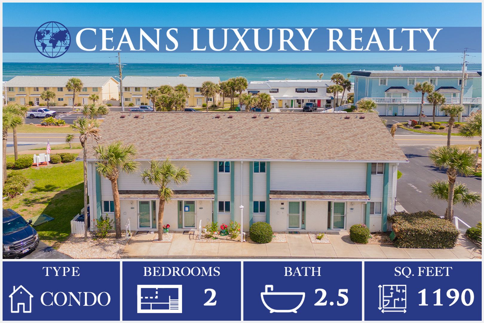 Ponce Inlet Townhome: 4790 S Atlantic Ave #C301