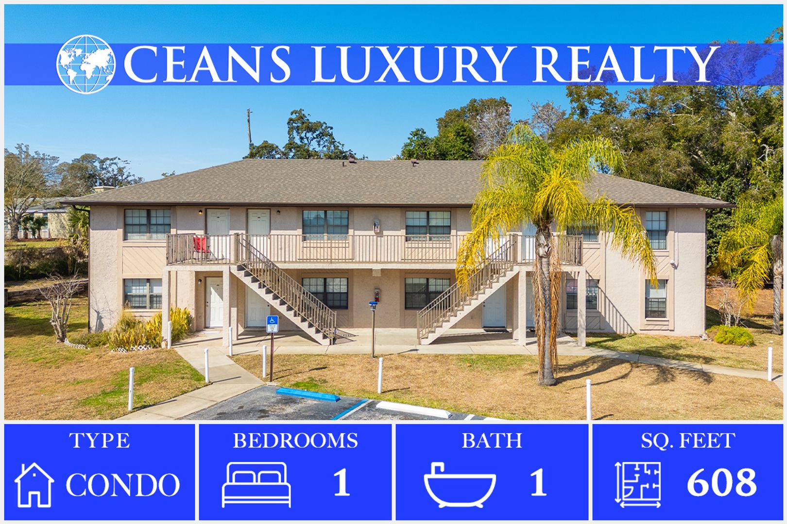 Daytona Beach Condo: 1290 9th St #107