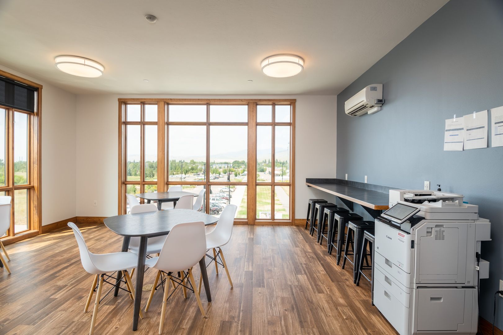 Work space at The Sawyer Student Living