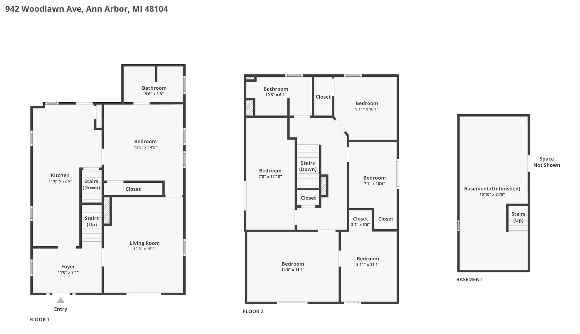 Ann Arbor House: 942 Woodlawn Ave