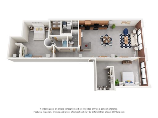Sunlit 2-Bed 2-Bath Industrial Loft with Luxury Amenities & Historic Charm – photo 1